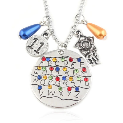 The Alphabet Wall Necklace
