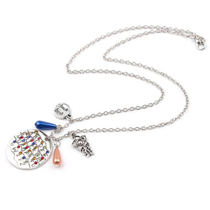 The Alphabet Wall Necklace